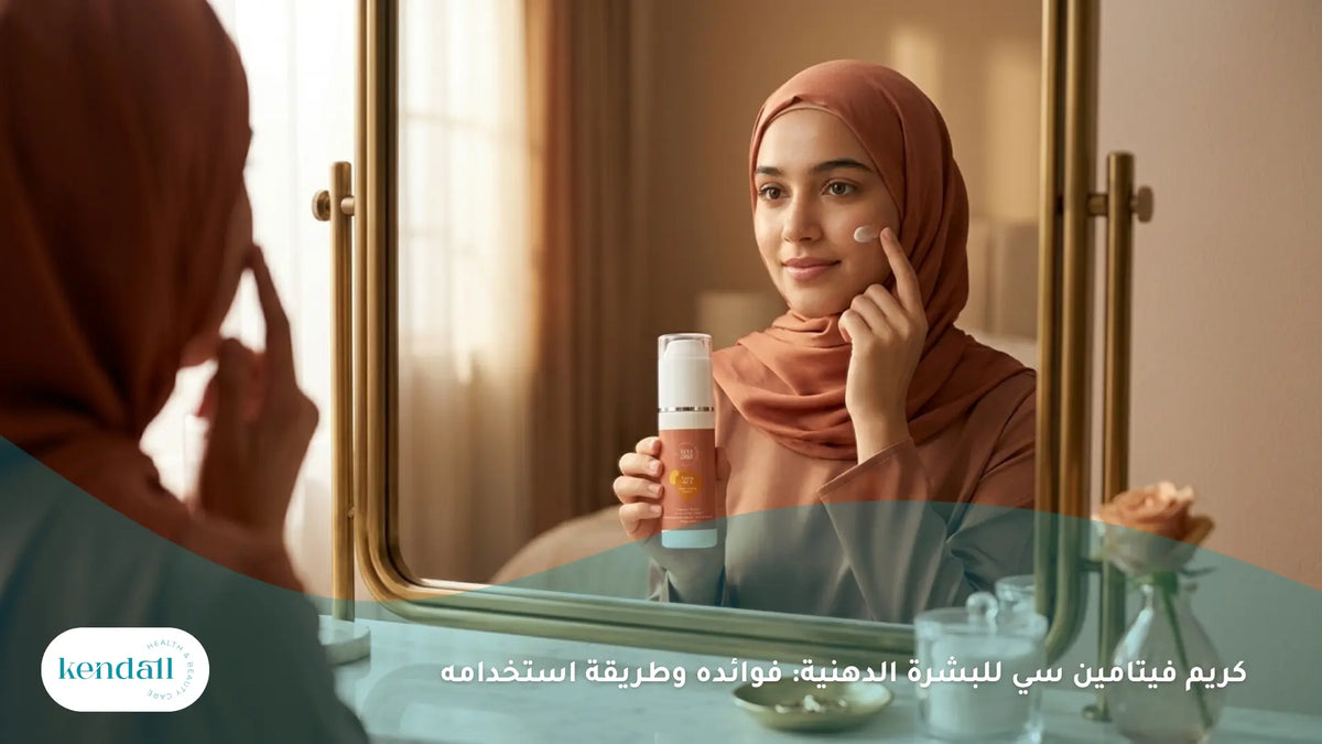 كريم فيتامين سي للبشرة الدهنية: فوائده وطريقة استخدامه